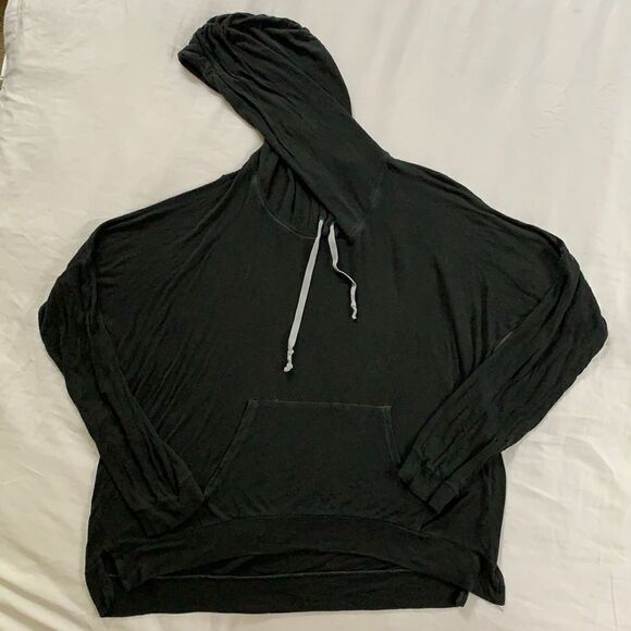 Black Long sleeve with hood - Picture 3 of 4